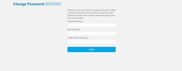 Change Password